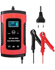 Yinleader Autobatterie Ladegerät 30A – 12V/24V, 6-Stufen Ladegerät Mit LCD, Für Blei-Säure & LiFePO4