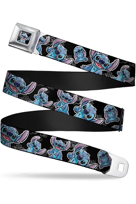 Buckle-Down Kids Seatbelt Belt - Adjustable Fashion Belt With Automotive-Style Buckle (1 Inch Wide, Fits Sizes 4-20) - View #8