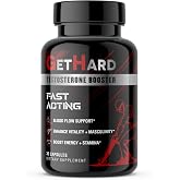 GETHARD&trade; Male Performance + MultiVitamins &ndash; Maximize Size, Length, Girth | Testosterone Booster &amp; Fast Acting Nitric Oxide Enhancer w/Ginseng &amp; Maca Root +19 Ingredients