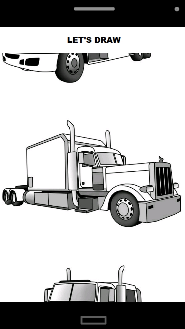 Draw Semi Truck Appstore for Android
