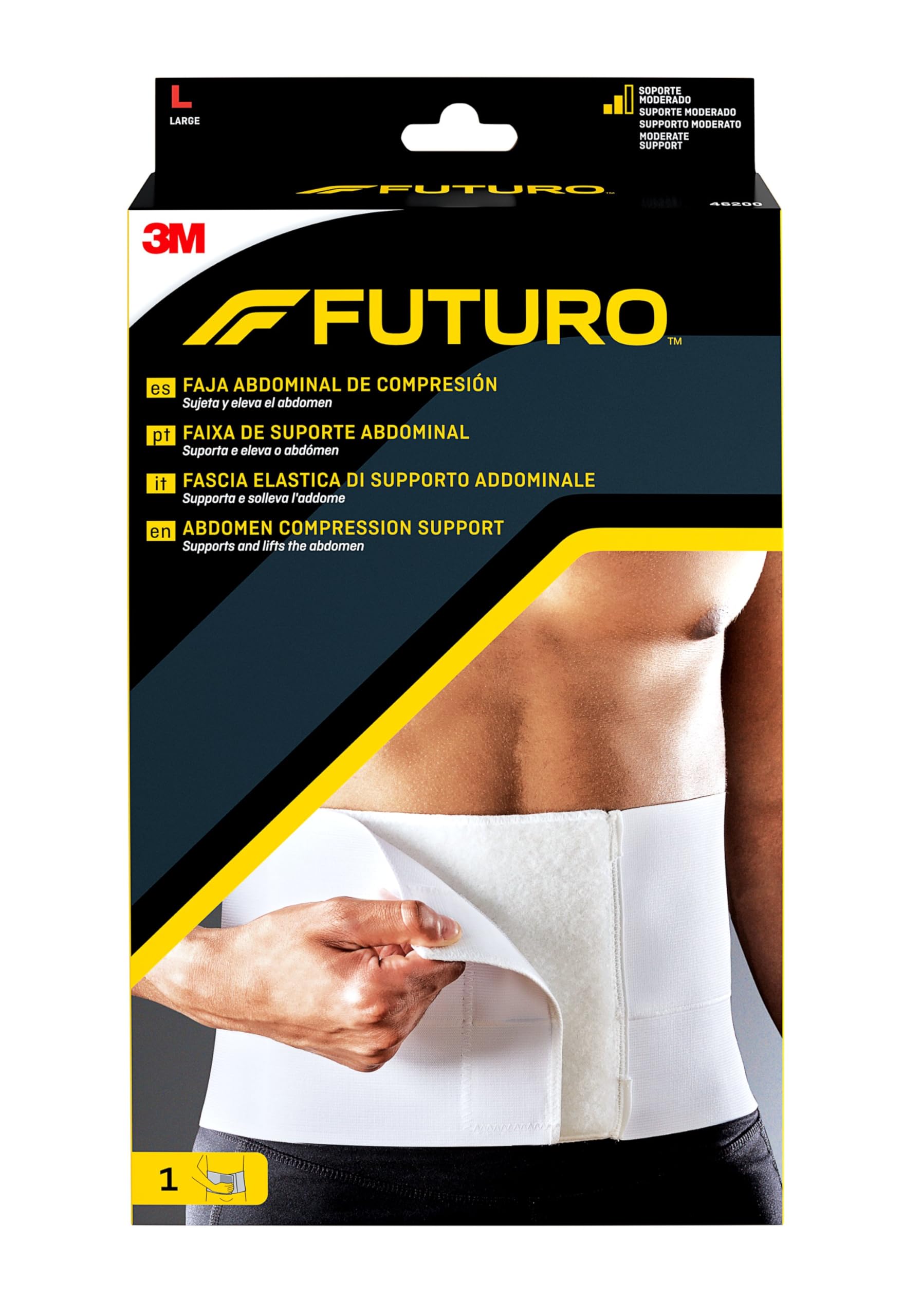 Futuro Abdomen Compression Support 46200SPEI, Large