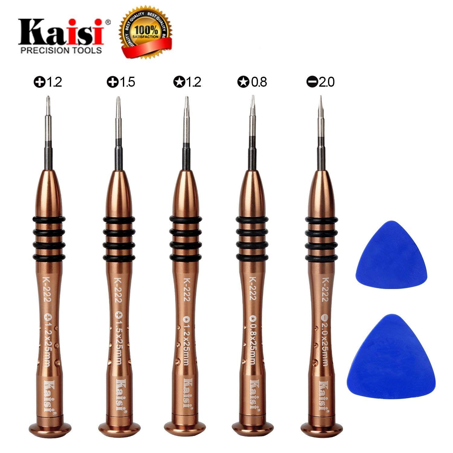 Phone Repair Tools Repair Kit Precision Screwdriver Kit For iPhone/ Samsung Galaxy/ Huawei/ iPod/ iPad /Macbook Magnetic Solid Metal Opening repair kit by Kaisi