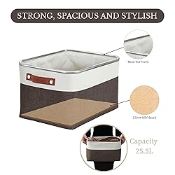 DECOMOMO Storage Bins Fabric Storage Baskets for