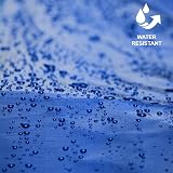ANSIO Tarpaulin 3m x 4m Water-Resistant Blue Groundsheet view 3