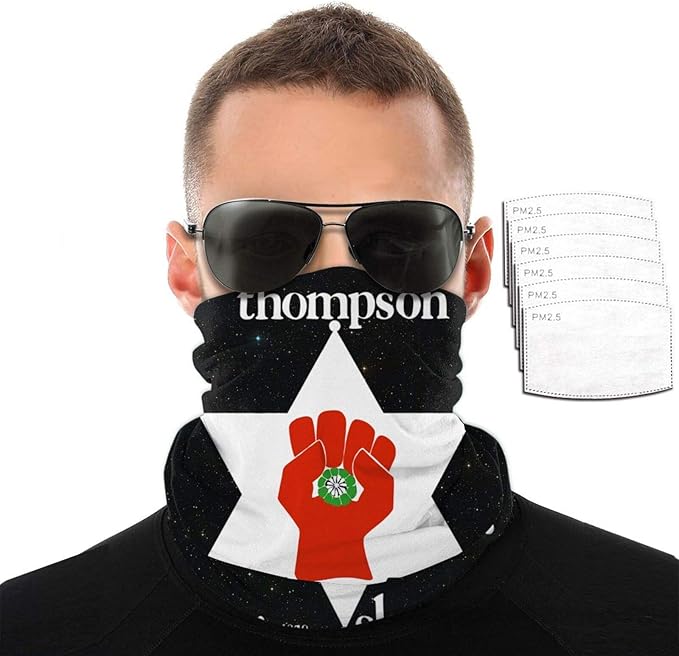 Xyqvzjzb thompson sheriff bandana balaclava mens woman sport with