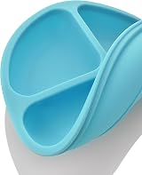 PandaEar Baby Suction Plates Divided 3 Pack Silicone Non-Slip 3 Compartments view 5