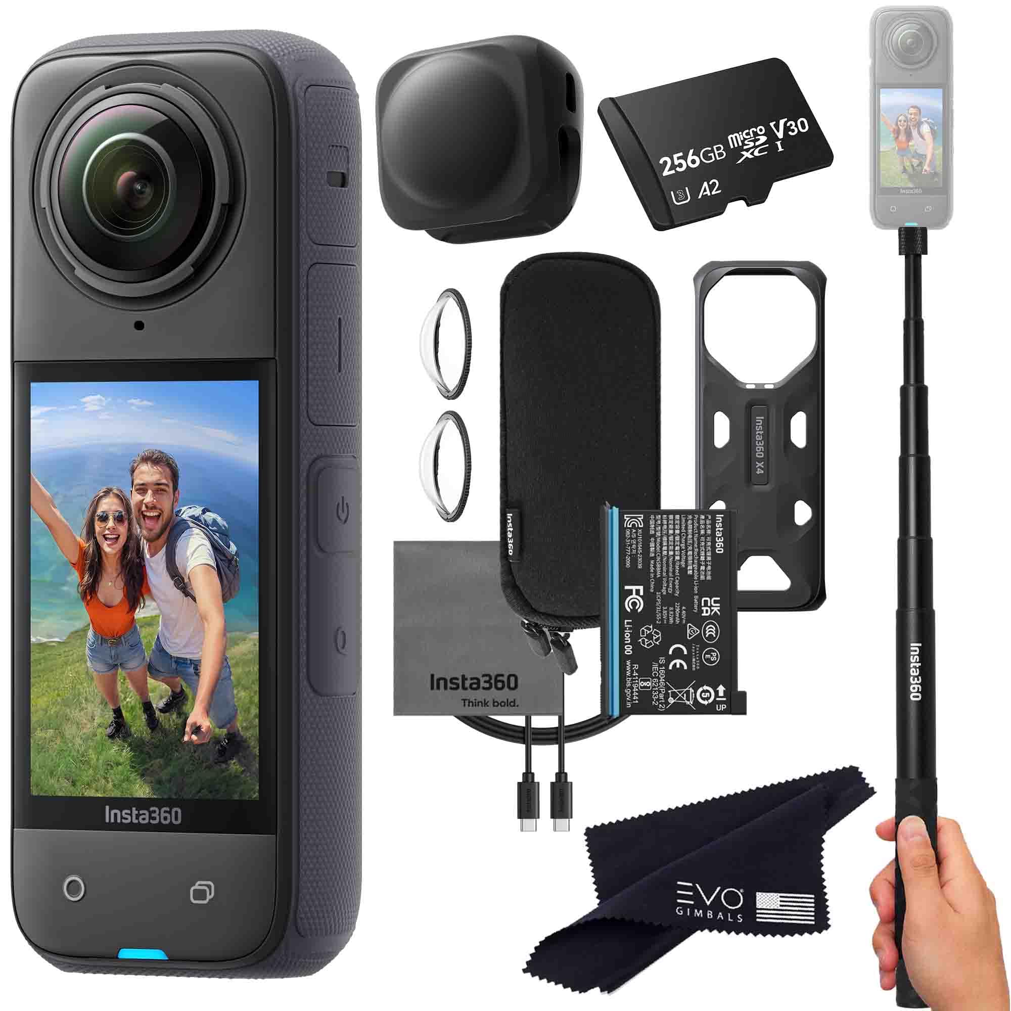 Insta360 X4 Basic Bundle-8K Waterproof 360 Action