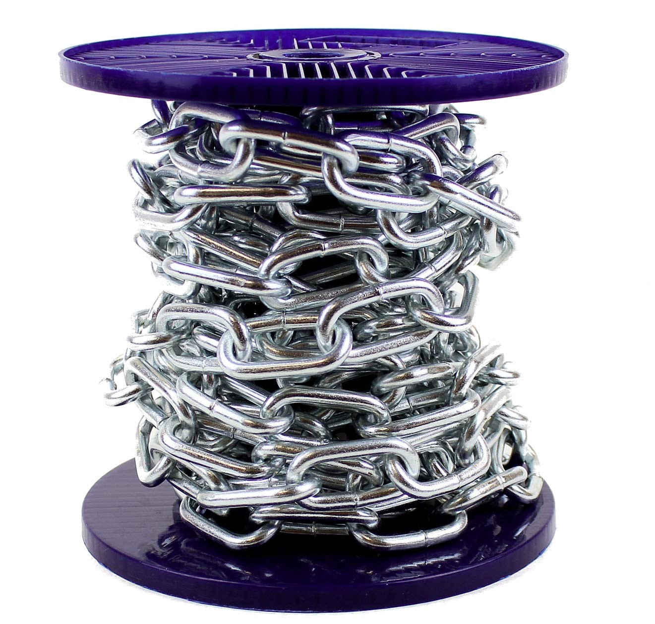 Ali's DIY Strong BZP Bright Zinc Plated Heavy Duty Steel Chain 6MM - 3 Metre Custom Cut Length