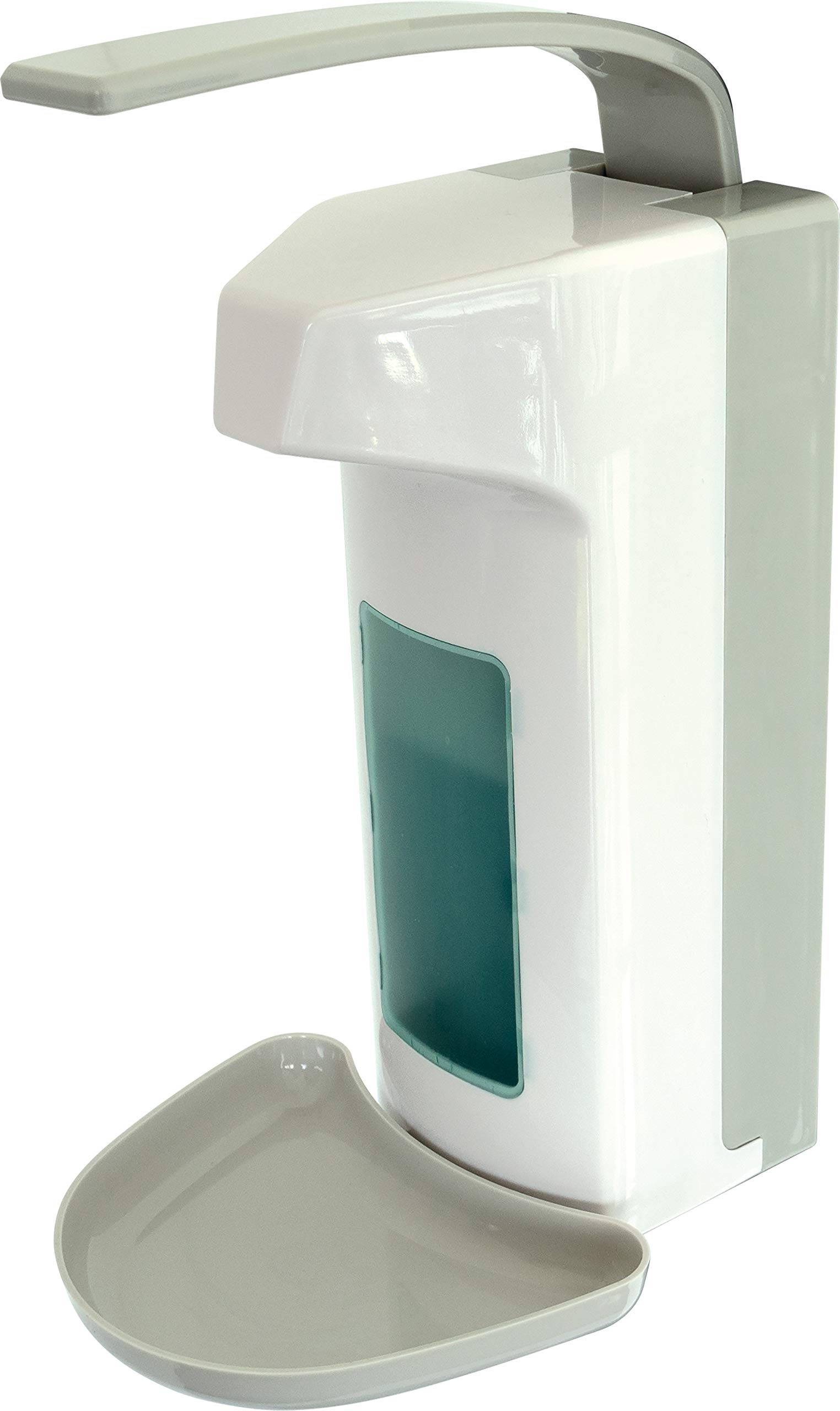 Helit H6817182 Disinfectant Dispenser "The Aseptic", Light Grey, 1 Item