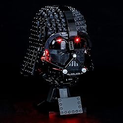 BRIKSMAX Led Lighting Kit for Darth Vader Helmet