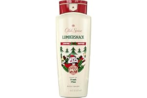 Old Spice Body Wash for Men, Holidudes Holiday Edition, 24/7 Holiday Freshness, Lasting Scent and Rich Lather, Stocking Stuffer, Lumbersnack with Fresh Pine Scent, 16 oz