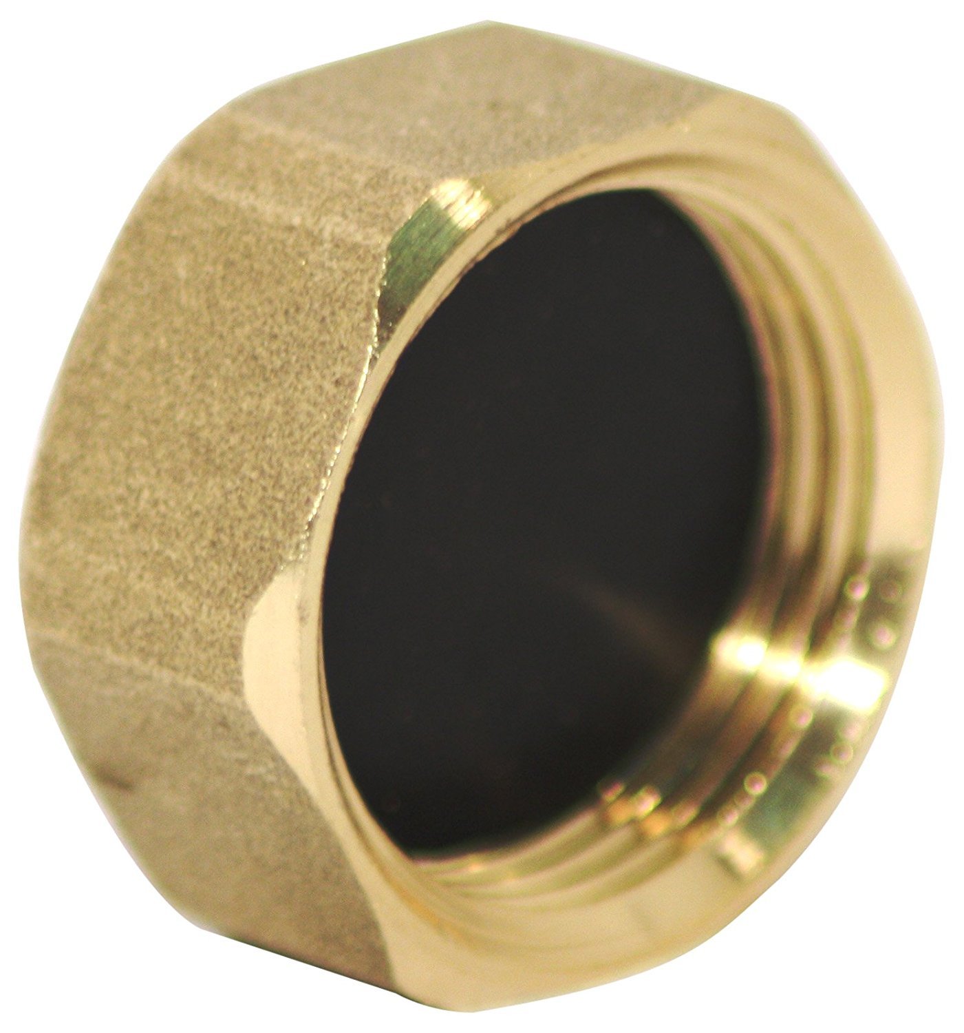 Invero® End of Line Tap Compression Blanking Cover Cap Nut - Size: 3/4 Inch