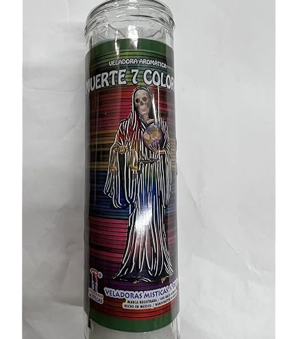 7 day Glass Assorted Religious Candle - Marta Dominadora 3 Pcs
