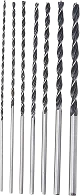 Neilsen CT3651 7pc Wood Drill Bit Set 4-12mm 300mm Long Woodworking Tools view 1