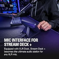 Elgato XLR Dock – For Stream Deck +, XLR-to-USB
