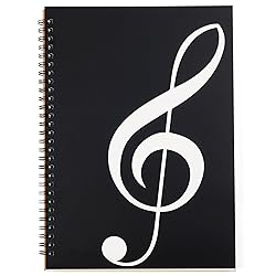 Blank Sheet Music Notebook, 160 Pages Composition
