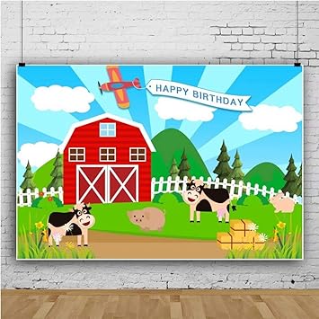 Amazon Com Leowefowa 10x8ft Vinyl Photography Backdrop Cartoon
