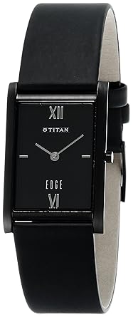 Edge Analog Black Dial Men's Watch -NH1043NL01A