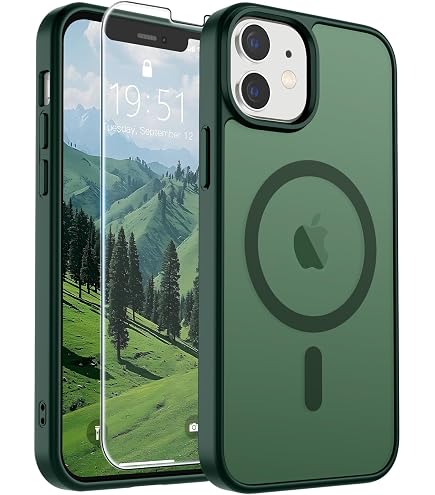 Amazon.com: CANSHN Magnetic for iPhone 13 Mini Case, Upgraded