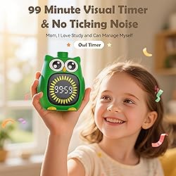 Doli Yearning Visual Timer for Kids, 99 Minute Cute