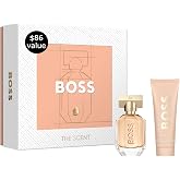 Hugo Boss The Scent Eau de Parfum 2-Piece Gift Set ($86 value) - EDP 1 oz, Body Lotion 1.6oz - With Notes of Peach, Osmanthus, and White Musk &ndash; Long Lasting Women's Fragrance