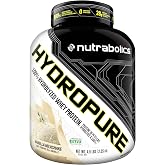 Nutrabolics Hydropure Whey Protein Powder | 100% Hydrolyzed Whey Protein | 28g Protein, Fast Absorbing Protein, Low Fat, Low Carbs | 4.5LB (Vanilla Milkshake)