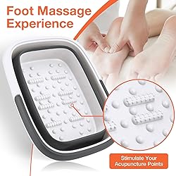 Udefineit Collapsible Foot Soaking Tub with