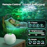 PIKOY Galaxy Projector 360° Lights 7 in 1 White Noise Bluetooth Speaker view 6