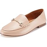 JENN ARDOR Loafers for Women Flats Shoes Womens Penny Loafers Slip On Pointed Toe Comfortable Office Work Driving Flats Fashion Dress Shoes for Women