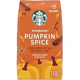 Starbucks Ground Coffee, Pumpkin Spice Flavored Coffee, 100% Arabica, Limited Edition, 1 Bag (11 Oz)