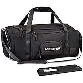 Meister Brawler Gym Bag for Fighters w/Zip-Out Wash Bag & Shoe Locker