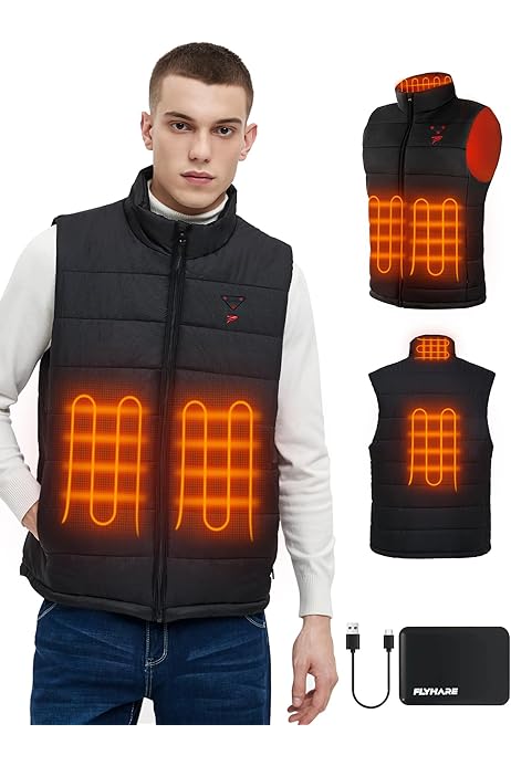 Heated Vest For Women Rechargeable Heated Vest With Battery Pack