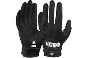 NXT NXTRND Nxtrnd G3 Pro Padded Football Gloves, Sticky Padded Receiver & Lineman Gloves
