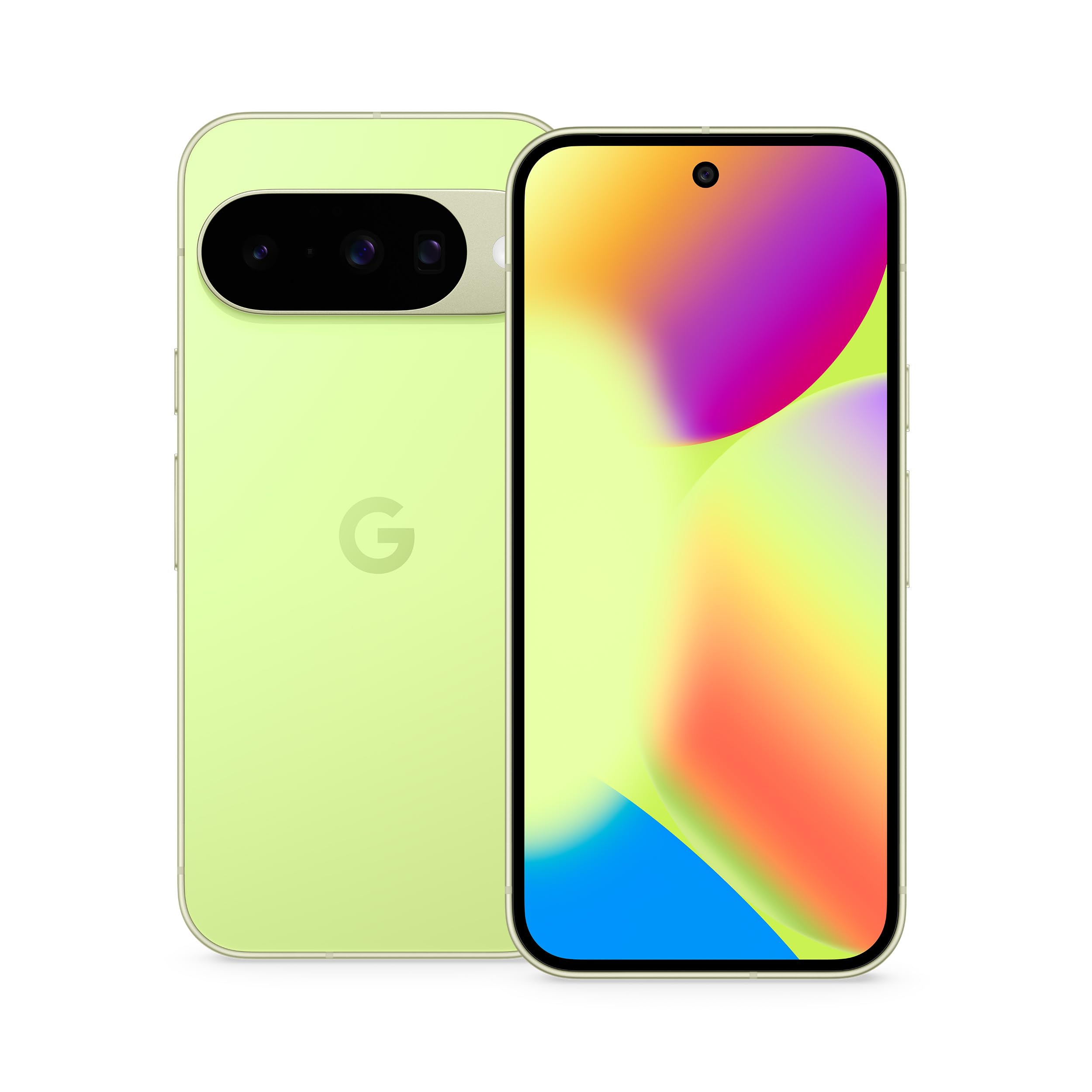 Google Pixel 10 – Android-Smartphone ohne SIM-Lock, mit Gemini, innovativer Dreifach-Rückkamera, mehr als 24 Stunden Akkulaufzeit und 6,3 Zoll großem Actua-Display – Lemongrass, 128GB