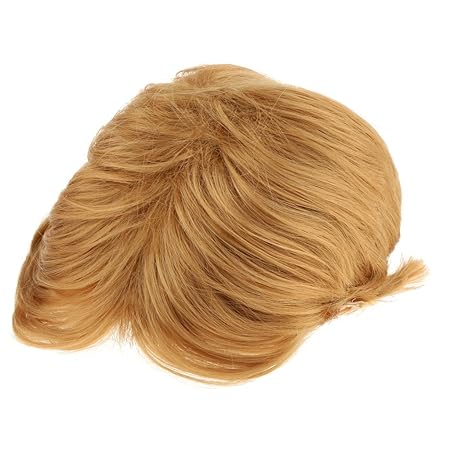 Gazechimp Mode Synthetische perücke blond herren Cosplay Donald Trump Kostüm