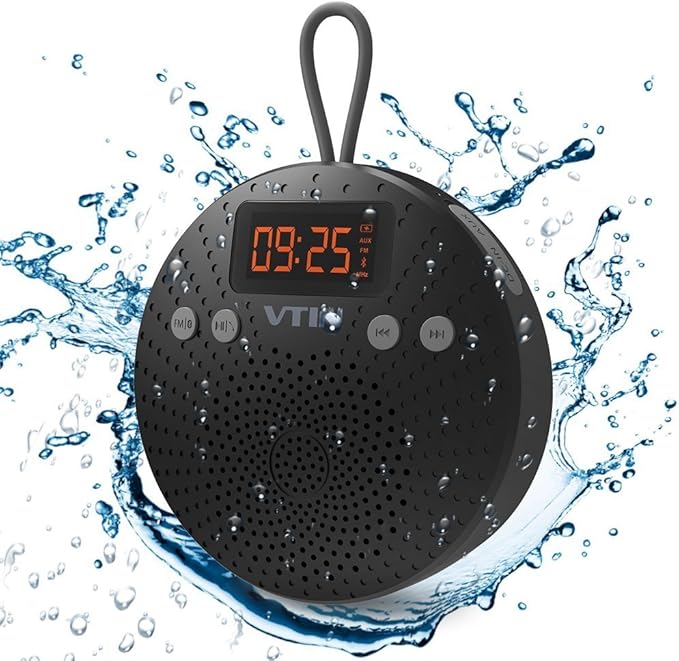 victsing waterproof bluetooth shower speaker