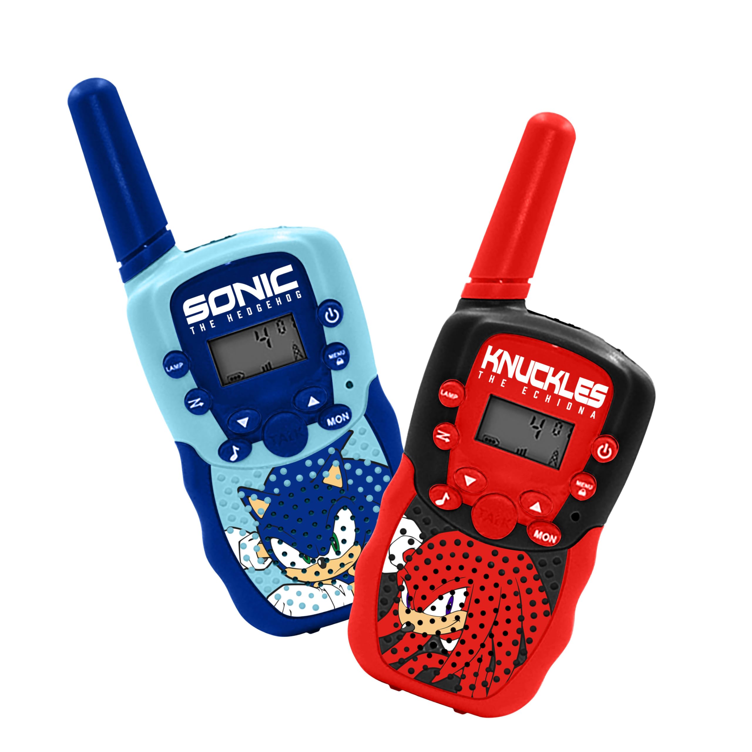 OTL Technologies SH1212 Sonic the Hedgehog Wireless Rechargeable Walkie Talkie Set