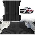 TripleAliners Truck Bed Mat Compatible with 2015-2024 2025 Ford F150 Accessories (6.5ft, 78.9in) Vehicle Perfectly Flush All Weather Protection TPE Heavy Duty Pickup Car Bed Cargo Mat