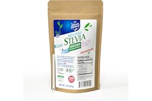 BSL BSWEETBNATURAL Stevia Powder 100% Pure, 2 Oz, No Artificial Sweetener. 2098 Servings | Stevia Green Leaf Extract | Zero Calorie & Keto Friendly