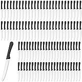 Zhehao 100 Pcs 8.39 Inches Stainless Steel Steak