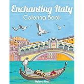 Enchanting Italy Coloring Book