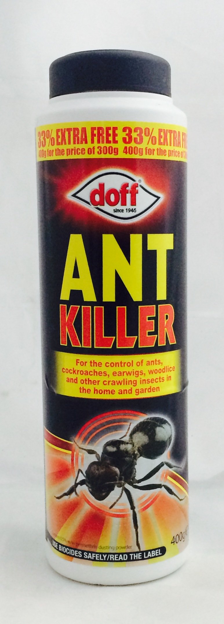 Doff Ant Killer Dusting Powder Killing Poison 300g - 315280 with 33% Extra Free