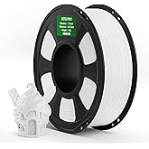 DEEPLEE PETG PRO Filament 1.75mm White 1KG, 1.75mm PETG 3D Printer Filaments Enhanced Toughness and Weather Resistance, Fit for Most FDM 3D Printers