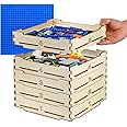 5 Tray Sorter Sifter Box Used for Lego, Storage Sorter Brick Box for Lego Blocks, Gift for Lego Lover, Gift for Teens and Adults, 4 Different Size Sorter Perfect for Lego Blocks