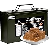 PEAK4RATION High Energy Bar | Compact Compressed Food Bar - Caramel Cinnamon 13728kcal | Long Shelf-Life Emergency Food Ratio