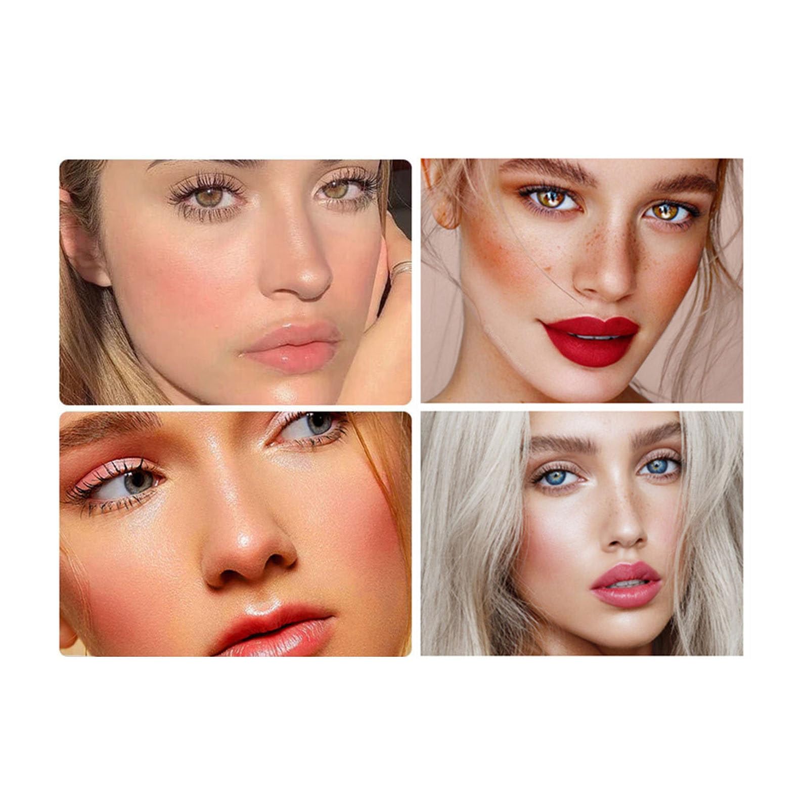 MeiPlumLai 12 Color Concealer Palette & 12 Colors Blush Palette,Full Coverage Makeup,Corrector for Under Eye Dark Circles and Highlight Blush Palette Face Cosmetics Makeup