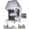 Carvera Air Desktop CNC Machine with 4th Axis, Compact Enclosed Mini CNC Router, Quick Tool Changer, Closed-Loop Control, Beginner-Friendly CAM Software for Milling, Cutting, Engraving, DIY, Crafts