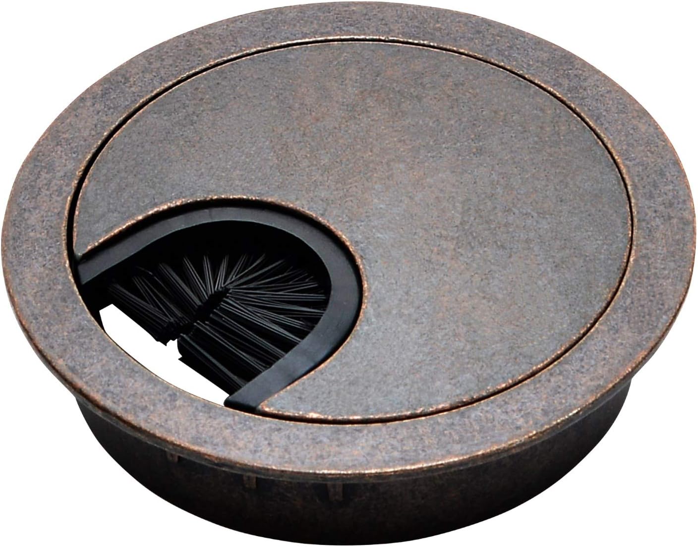 Antique Bronze Metal Cable Grommet 2 Piece"Lock in