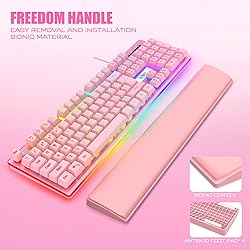 RedThunder K10 Wired Gaming Keyboard and Mouse and