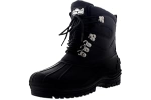 POLAR Mens Snow Waterproof Duck Hiking Bean Hiker Walking Short Ankle Boots